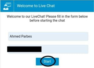 Gp live chat support 