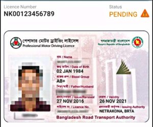 ড্রাইভিং লাইসেন্স হয়েছে কিনা কিভাবে জানবো? ড্রাইভিং লাইসেন্স চেক